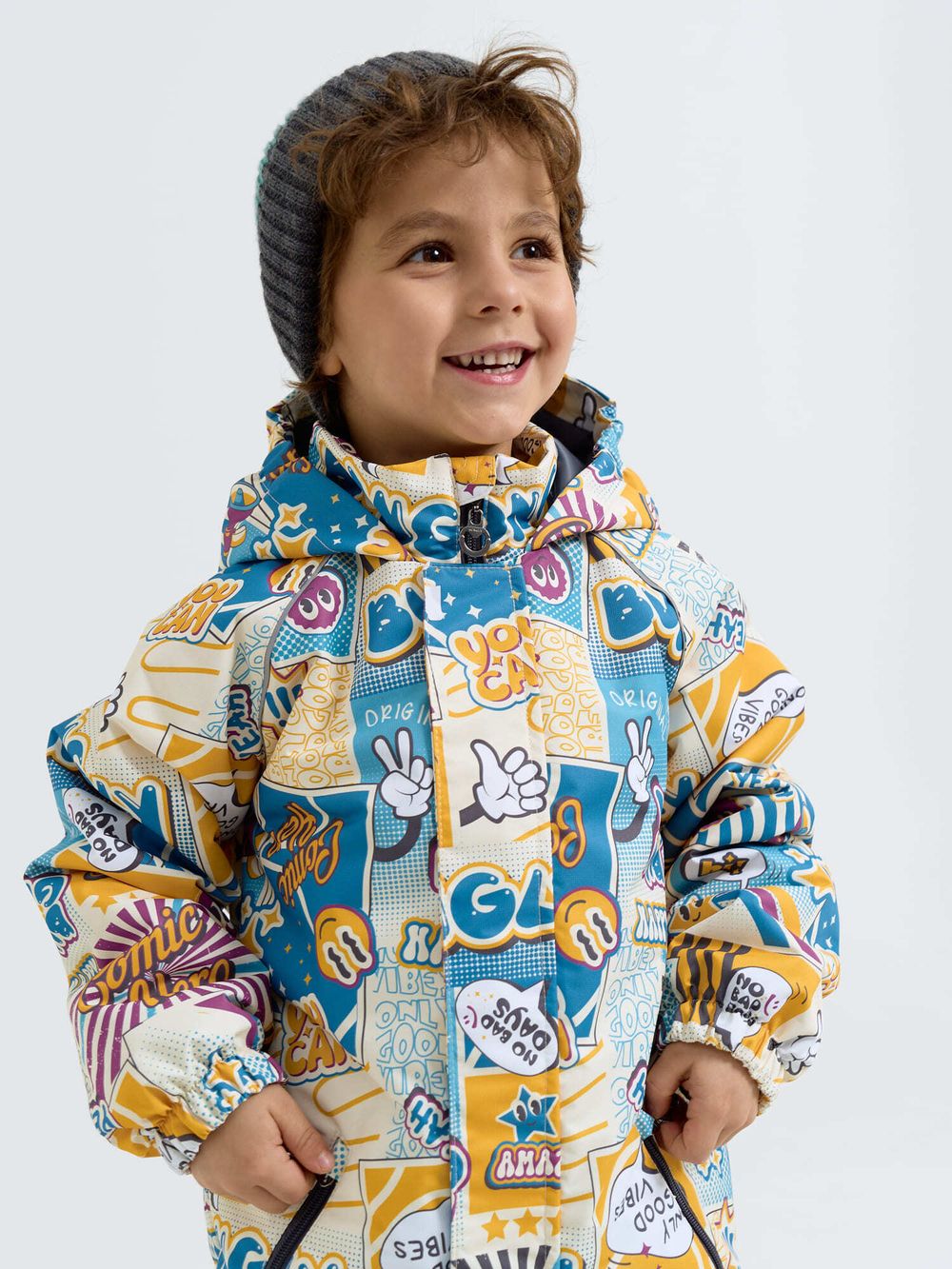 Комбинезон демисезонный "Comic hero"