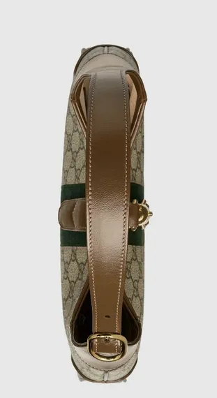 Маленькая сумка-хобо Gucci Jackie 1961 коричневый