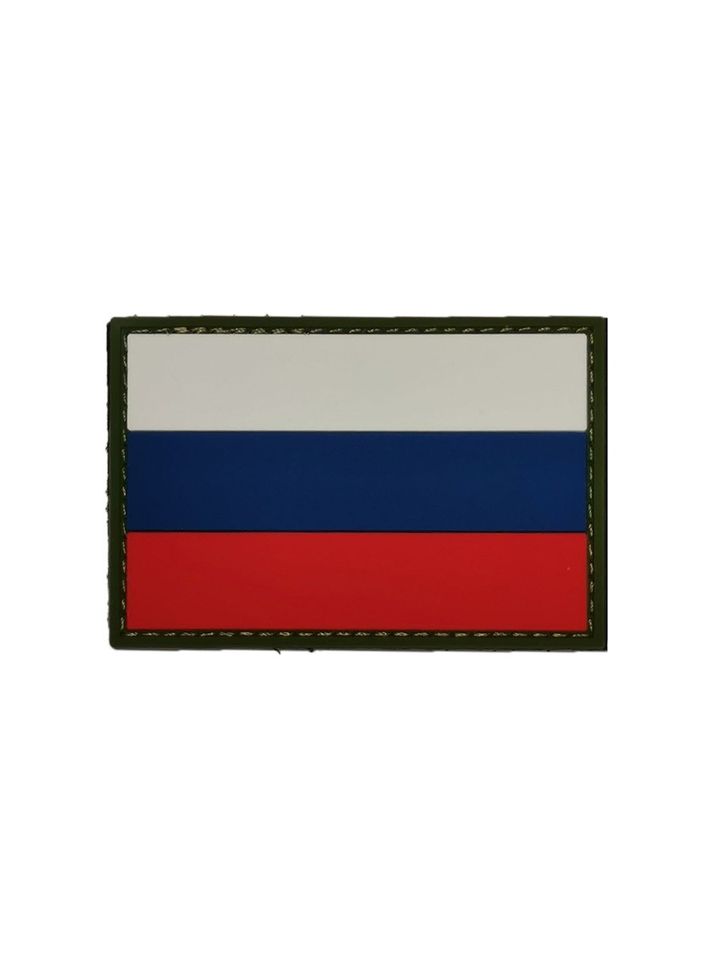 Патч Флаг триколор РФ ПВХ
