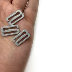 Крючок для бретели серый 15 мм (цв. 166), Arta-F