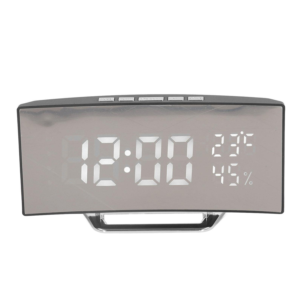 Часы зеркальные LED MIRROR NA-7816 белое свечение