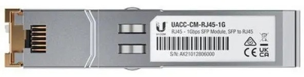 Трансивер Трансивер UACC-CM-RJ45-1G UBIQUITI