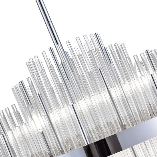 SL1634.103.09 Люстра потолочная ST-Luce Хром/Прозрачный E14 9*60W RENS