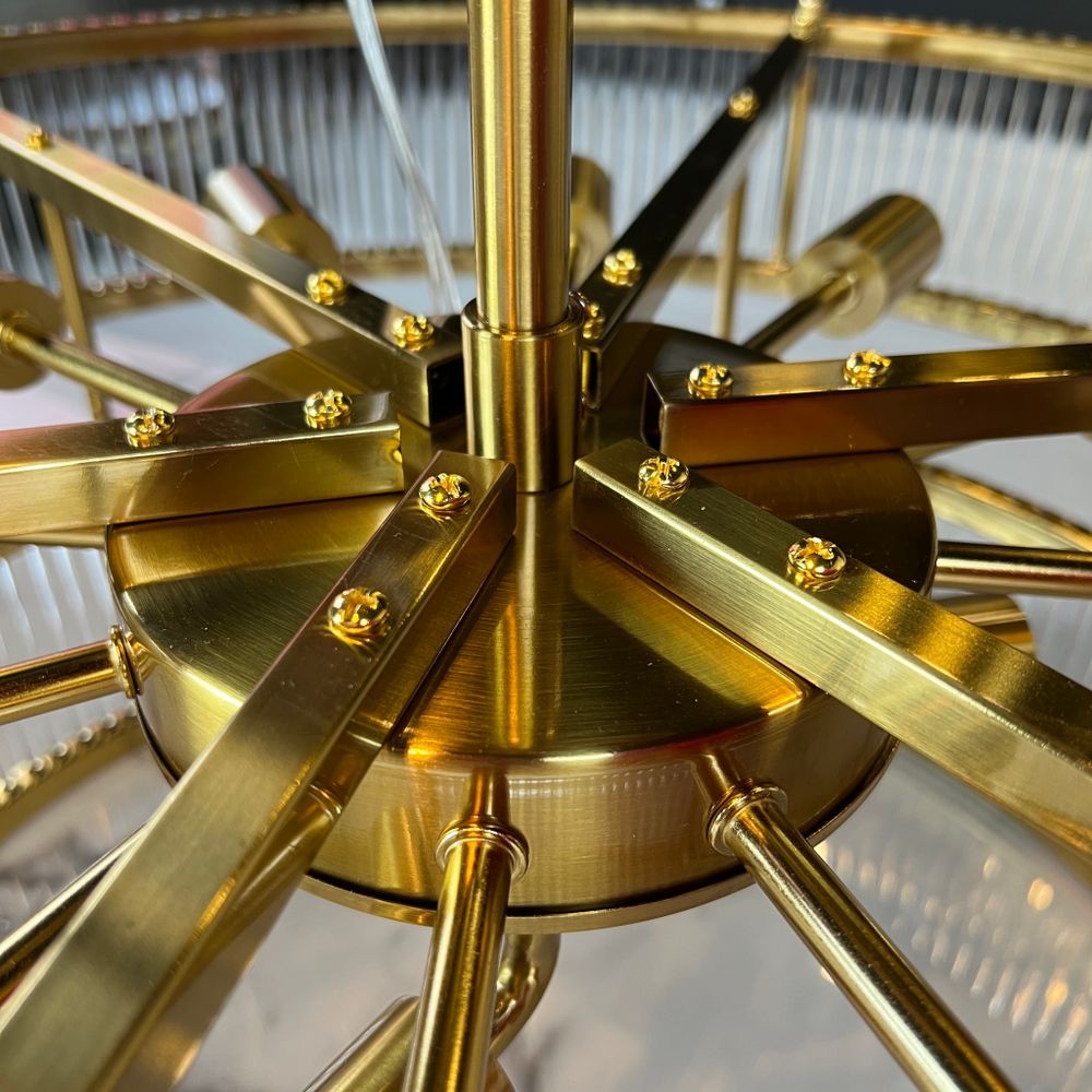 Люстра На Штанге Rh Marais Round Chandelier D80 By Imperiumloft