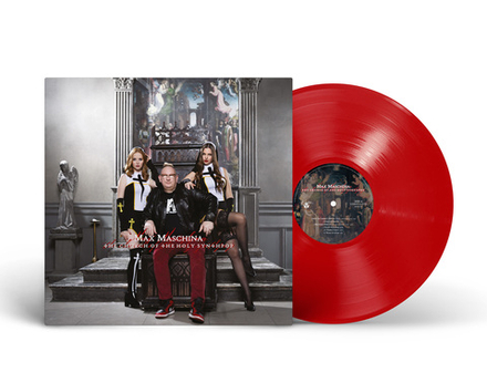 LP: Max Maschina — «The Church Of The Holy Synthpop» (2025) [Limited Red Vinyl]