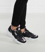 Кожаные кроссовки Versace Jeans Couture - черный(74VA3SS2ZP216)