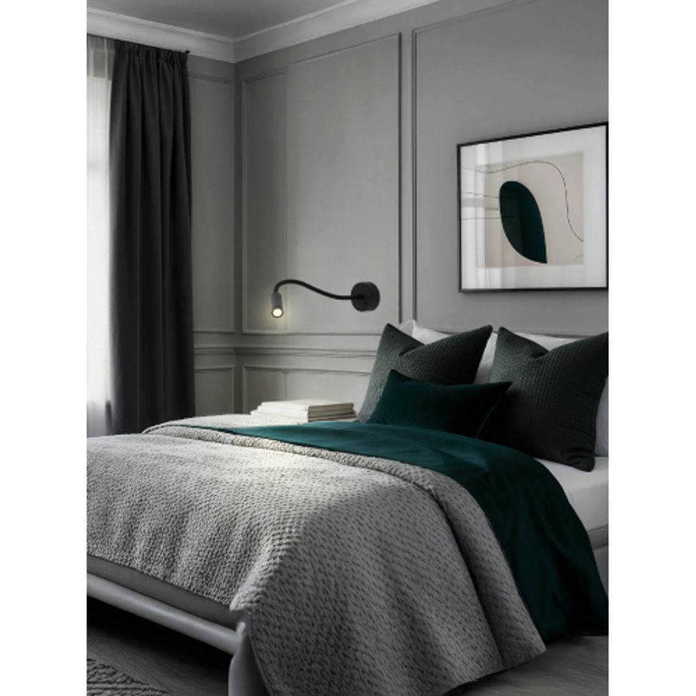 Светильник настенный ЭРА WL 33 BK 3Вт IP20 черный