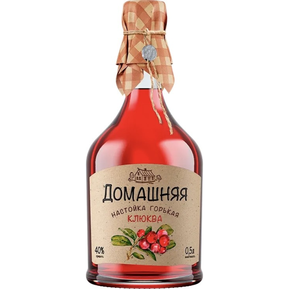Настойка Домашняя Клюква 0,5 л
