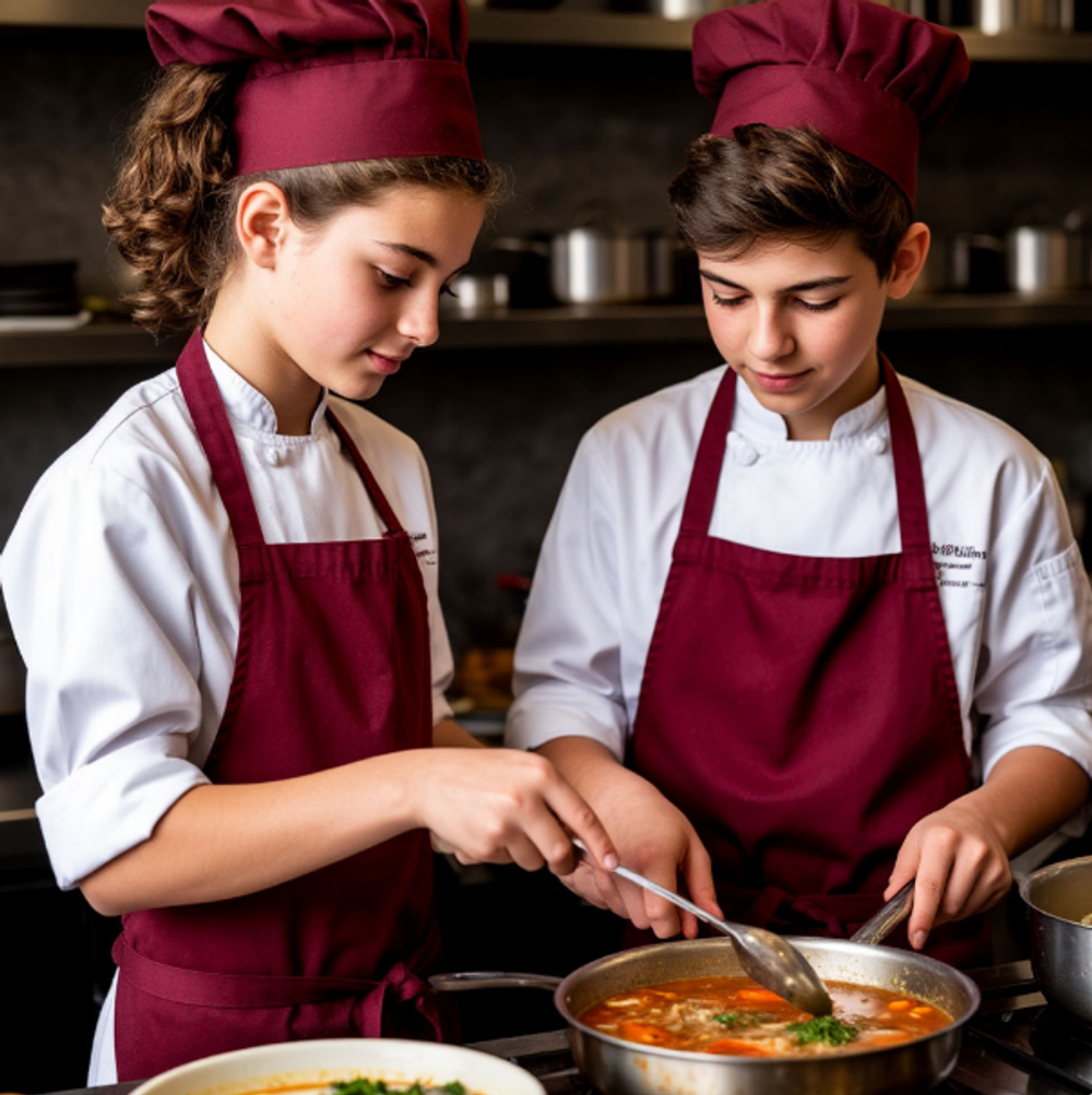 ЛЕТНЯЯ ШКОЛА - ЮНЫЙ ШЕФ - курс для подростков 13-17 лет