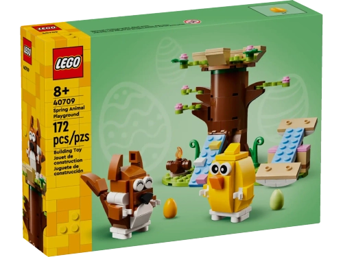 Конструктор LEGO 40709 Весенняя игровая площадка для животных
