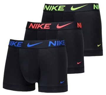 Мужские спортивные боксеры Nike Dri-Fit Essential Micro Trunk 3P - черный