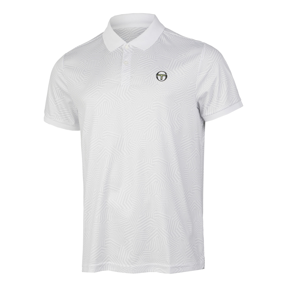Мужское теннисное поло Sergio Tacchini Casoria Polo Men - White, Black