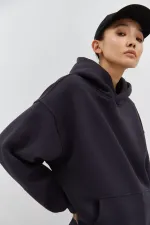 Худи Miracle Apparel Base Minimal Темно-серый