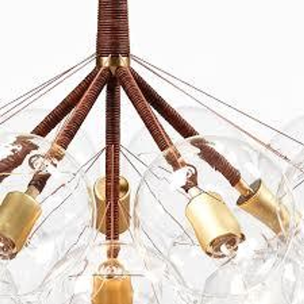 Chandelier   Original Bubble by Pelle (Brown)