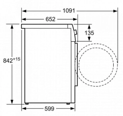 Сушильная машина Bosch WTN86201ME