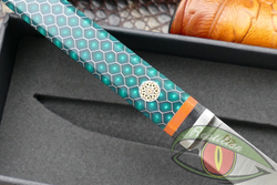 Нож STEELCLAW "ЩЁГОЛЬ" green