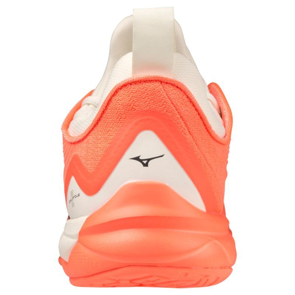 Мужские кроссовки для бадминтона/сквоша Mizuno Wave Luminous 2 - неоновое пламя/черный/bolt2ne