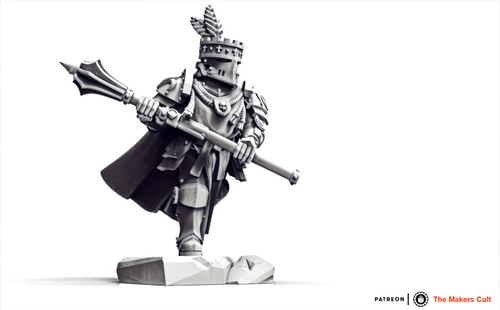 Astra Militarum Imperial Commander Имперский Командир с феодального мира миниатюра для dnd, днд, pathfinder, фентези, Настольная игра, НРИ, Варгейм, РПГ