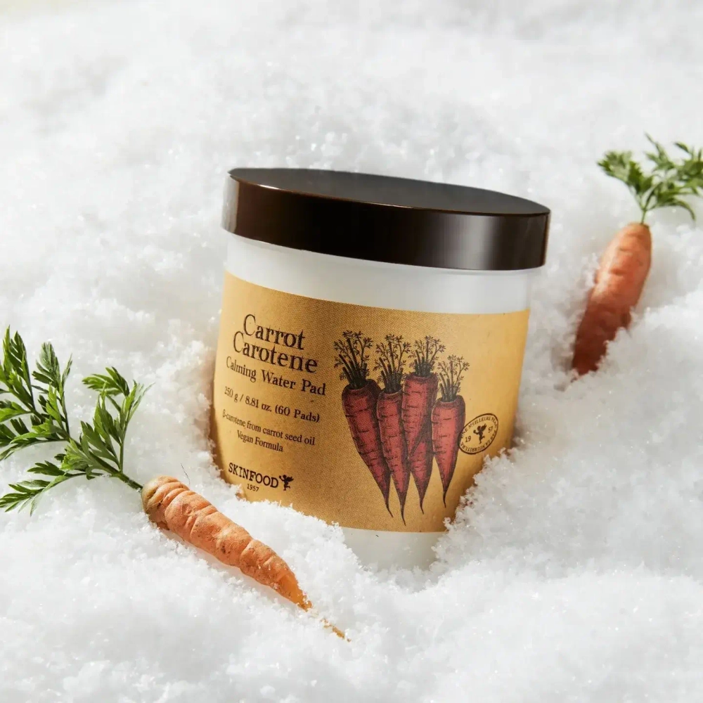 Skinfood Carrot Carotene Calming Water Pad 60шт