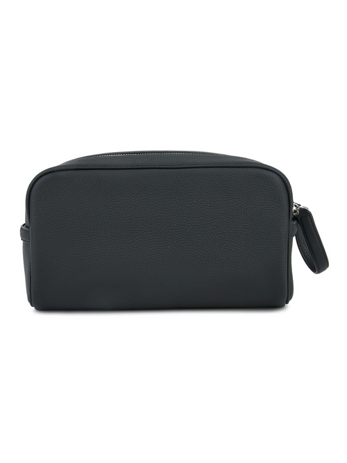 Toiletry bag LEMAN NEW L black amber color