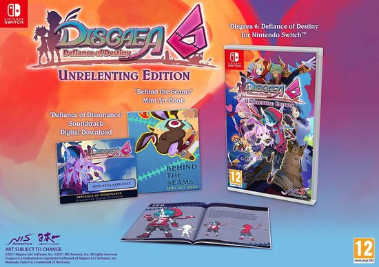 Disgaea 6: Defiance of Destiny - Unrelenting Edition [Nintendo Switch, английская версия]