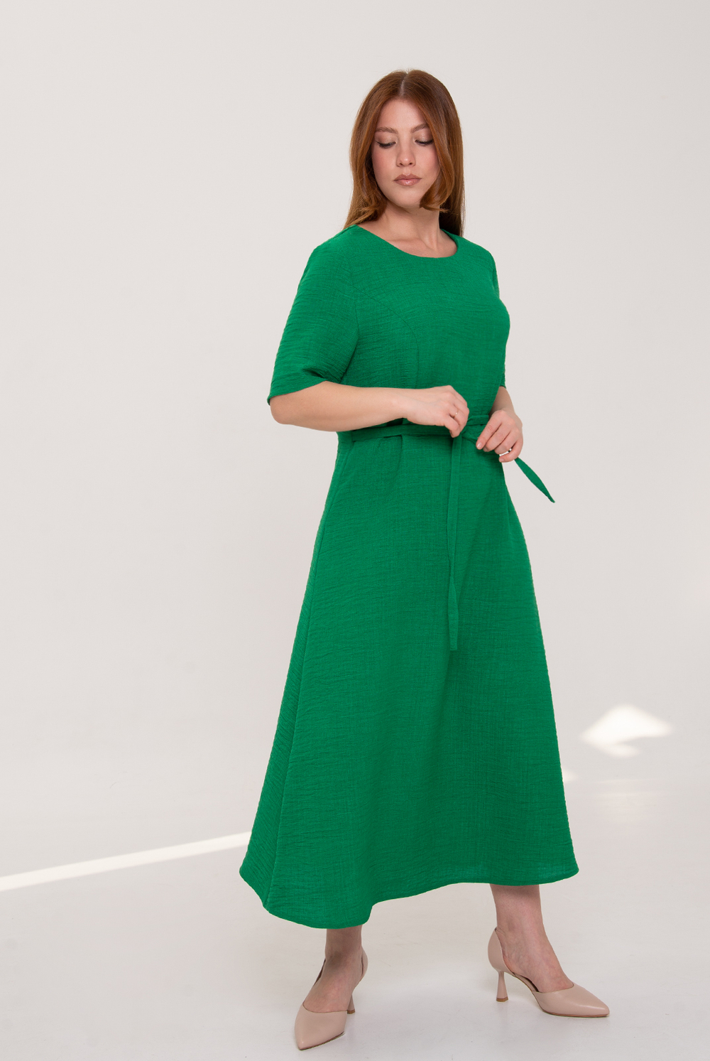 Платье женское 4775з, зеленый #527Зел054775з