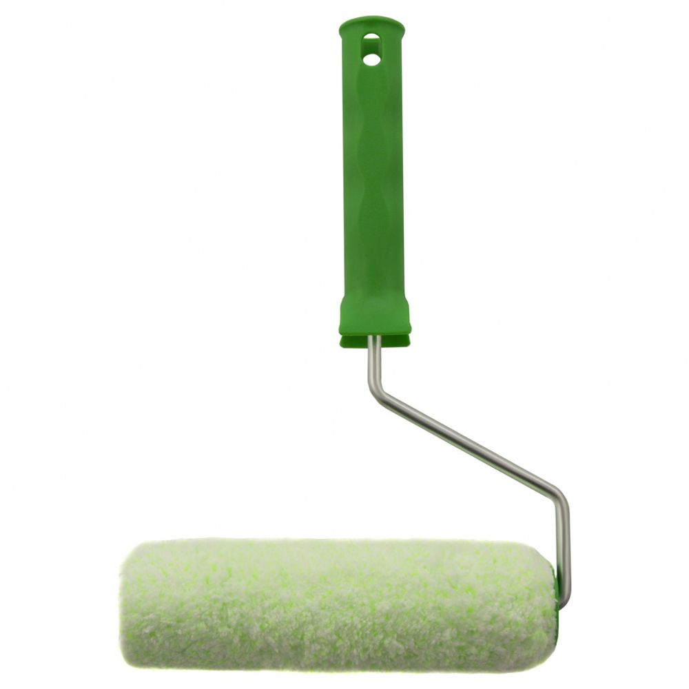 80251 Валик "Работы с древесиной", 180 мм, ворс 12 мм, D - 36 мм, D ручки - 6 мм, микроволокно Сибртех