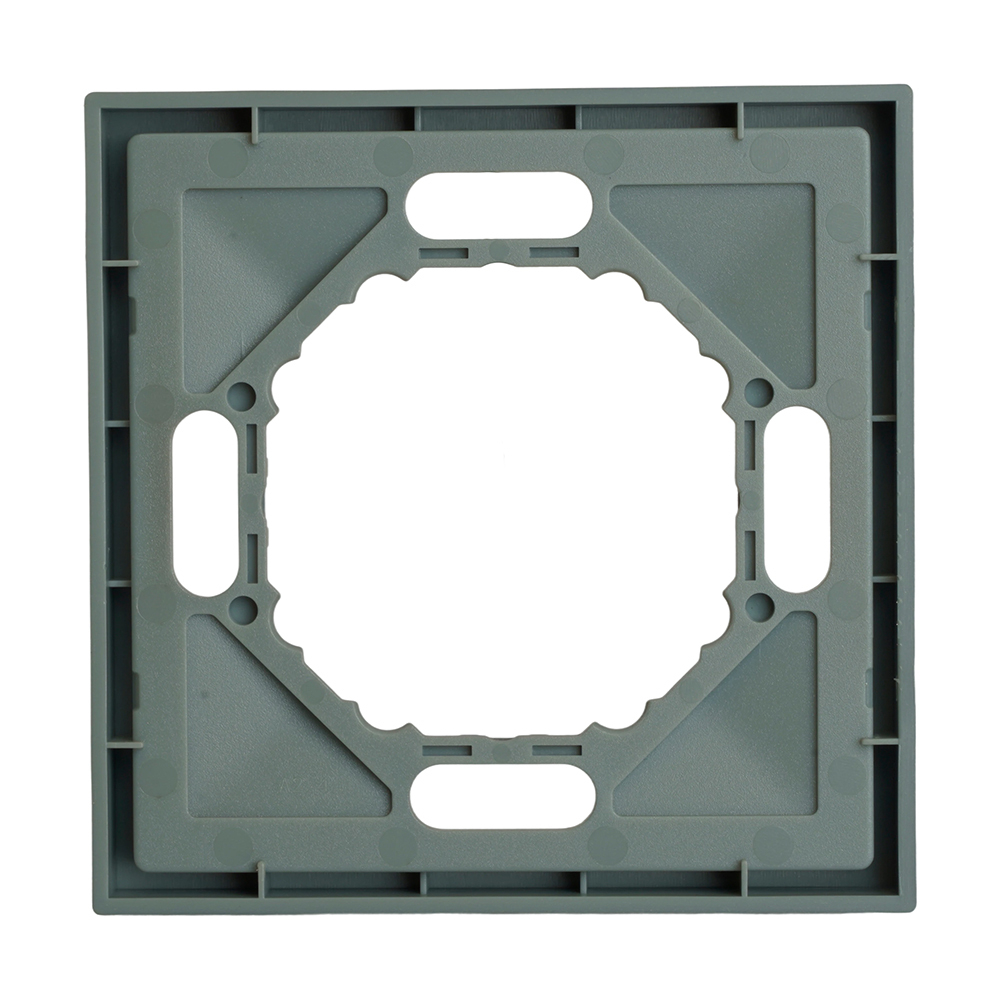 Рамка STEKKER, PFR00-5001-10 1-местная, серия Эмили, платиново-серый, soft touch 49962