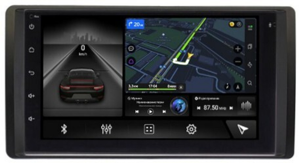 Магнитола для УАЗ Патриот, Пикап 2016-2023+ - Canbox RP-UZPTB на Android 10, 8-ядер, SIM-слот