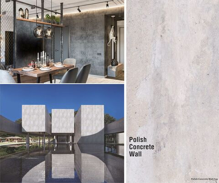 Polish Concrete Wall