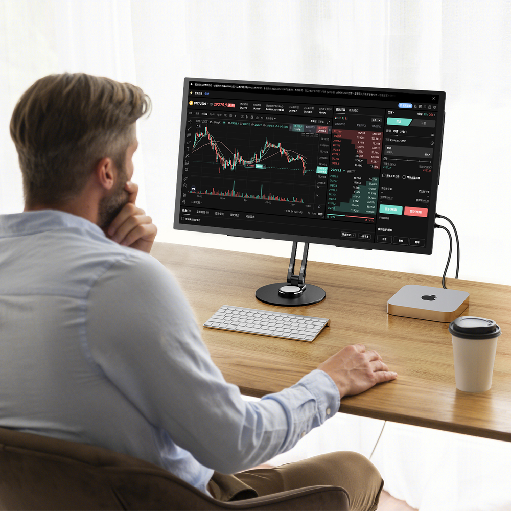 Подставка вращающаяся для монитора из алюминиевого сплава