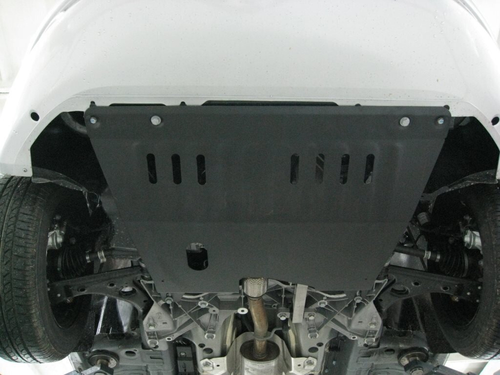 Защита картера и КПП (сталь 2 мм) для Fiat Linea 2007-2015 (V - 1.4) Alfeco.ALF0606st