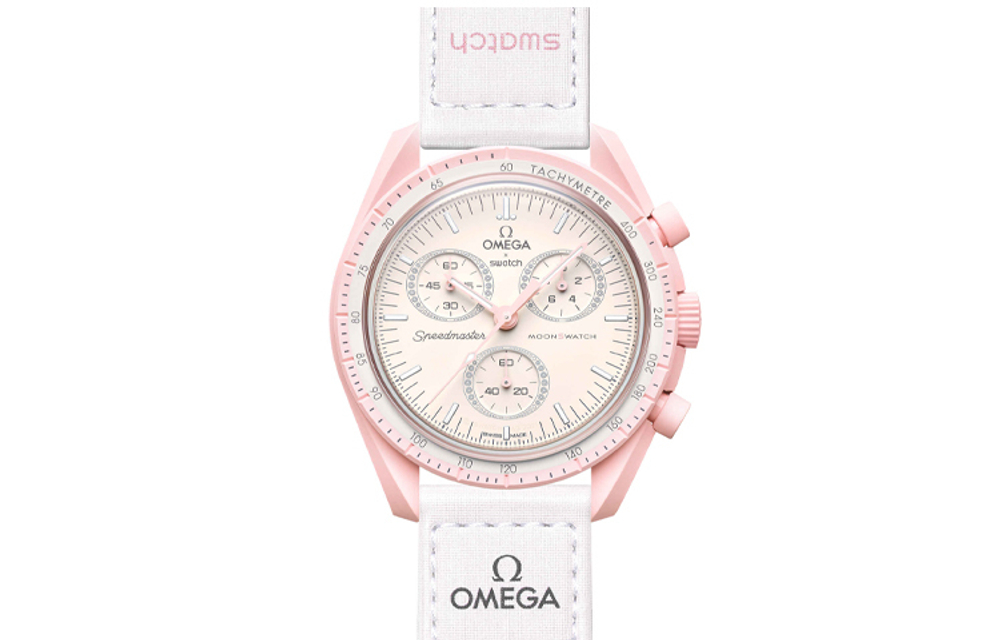 Часы Omega MoonSwatch Mission to Venus x Swatch 42 mm, SO33P100
