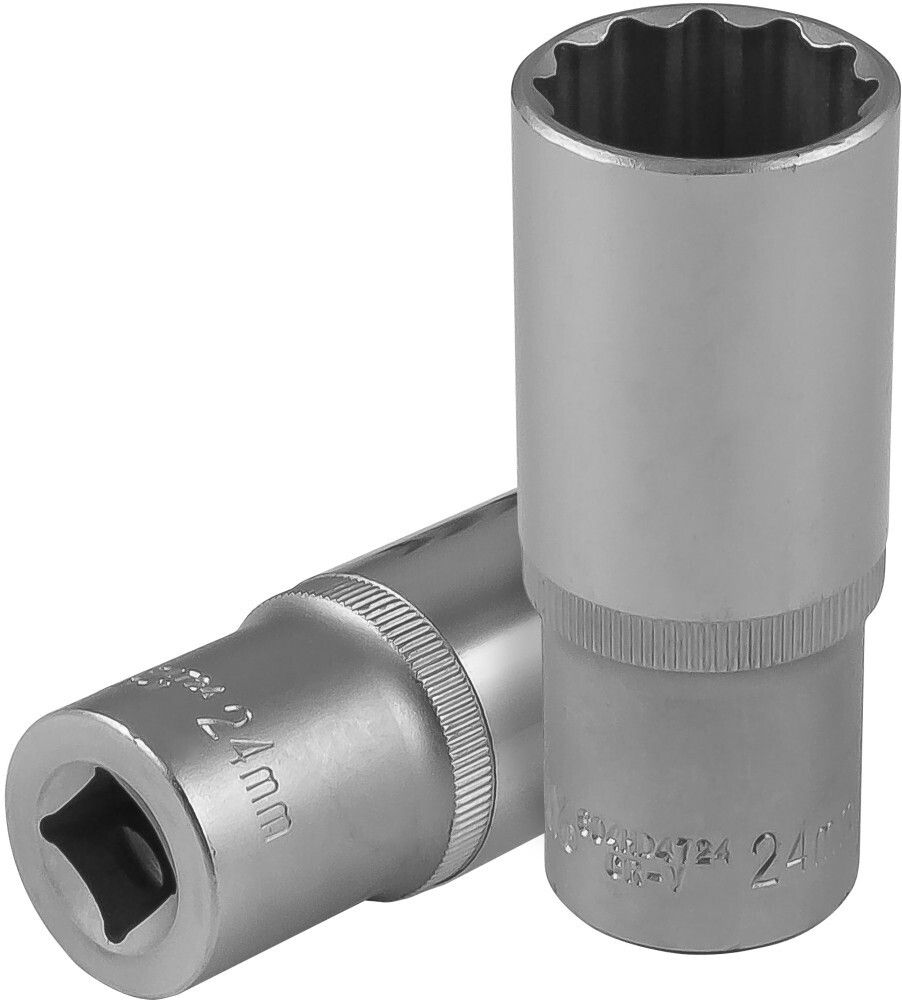 S04HD4724 Головка торцевая глубокая 12-гранная 1/2&quot;DR, 24 мм