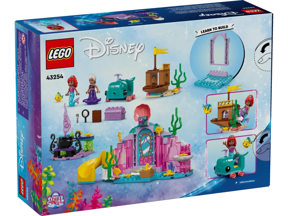 Конструктор LEGO Disney 43254 Хрустальная пещера Ариэль