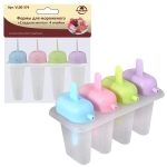 Формы для мороженого Сладкая мечта. Размер 15,5х11см. 4 цв