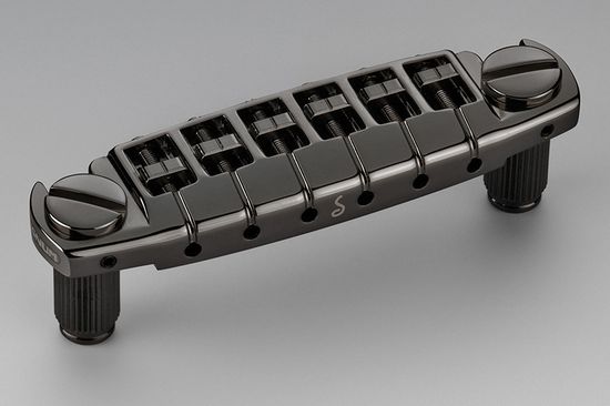 12350400 Signum Бридж (струнодержатель), черный хром, Schaller