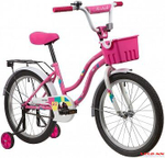 Велосипед NOVATRACK 20" TETRIS розовый