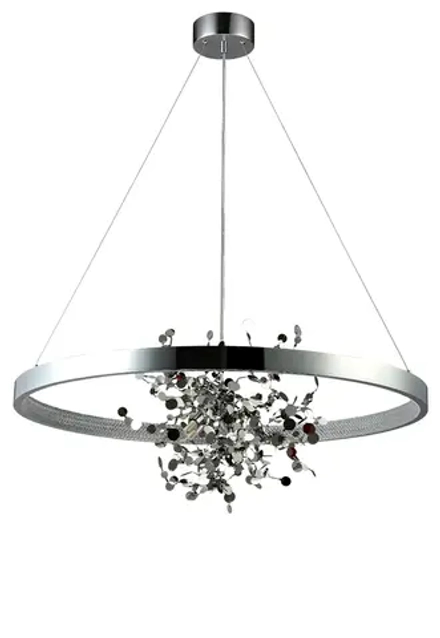 Подвесная люстра Crystal Lux GARDEN GARDEN SPLED+4 D800 CHROME