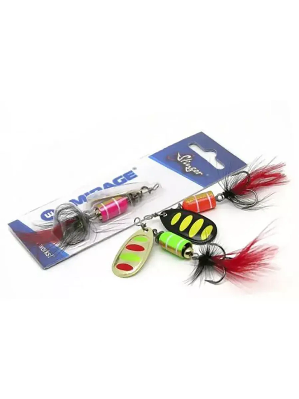 Блесна для рыбалки вертушка Mirage #4 10,4гр #001