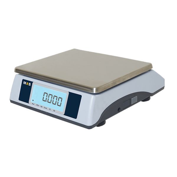 Весы фасовочные/порционные) настольные MAS MASter MSC-5D RS, RS232, 5кг, 1гр, 250х215, с поверкой