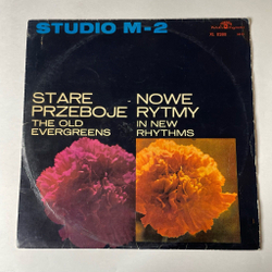 Винтажная виниловая пластинка LP Studio M 2 Stare Przeboje Nowe Rytmy (Польша 1965)