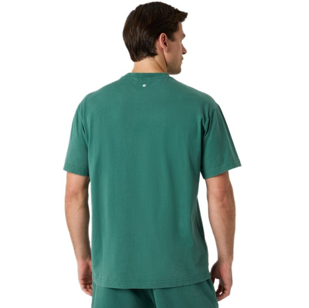 Мужская теннисная футболка Björn Borg Classic Print - mallard green
