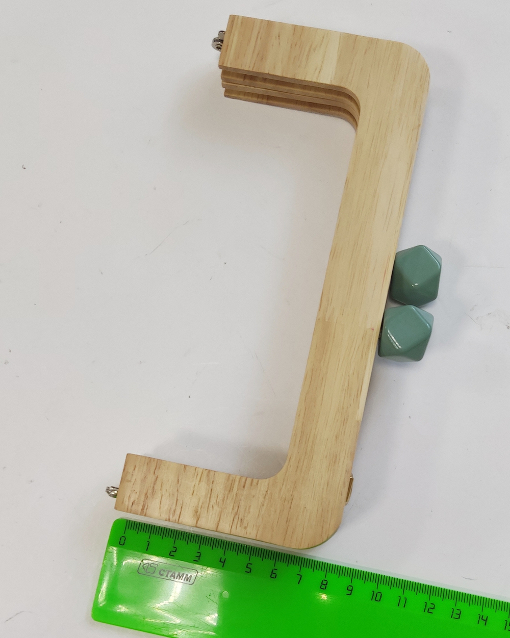 Фермуар деревянный Бежевый