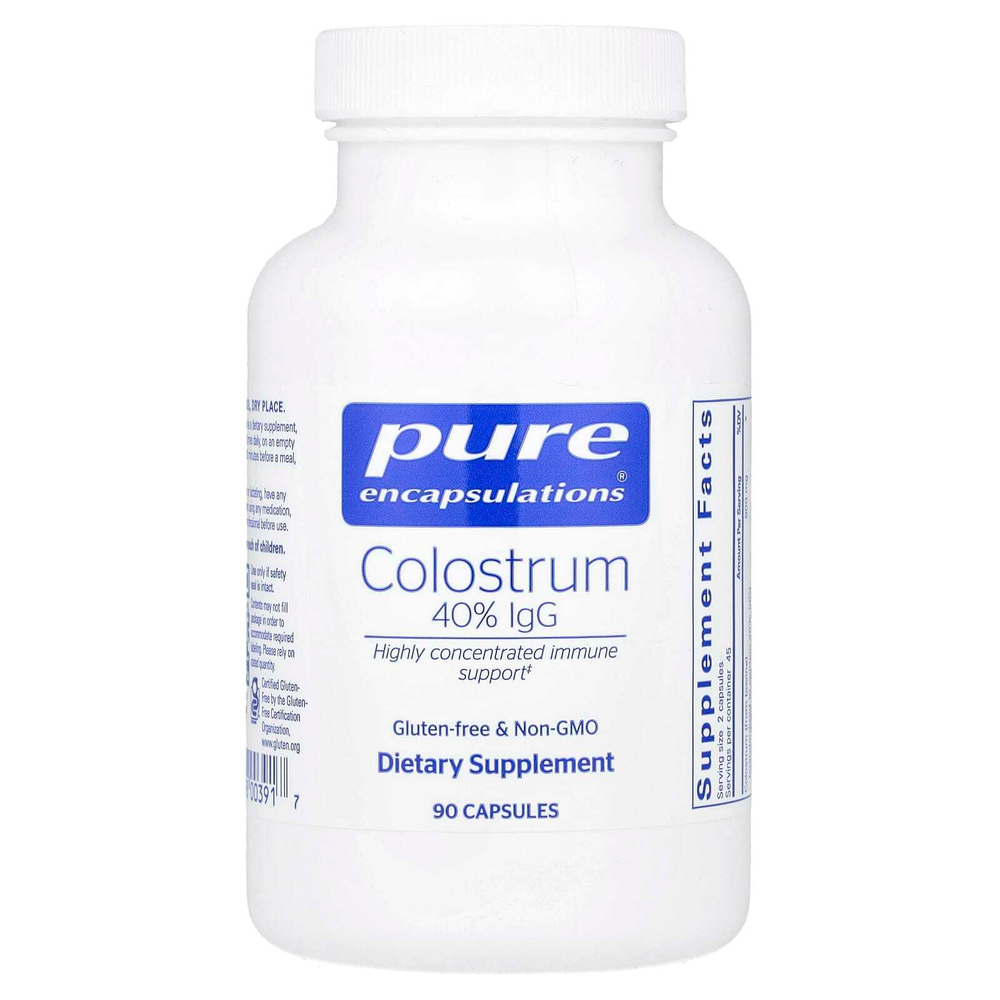 Pure Encapsulations, Молозиво, 90 капсул (450 мг на капсулу)