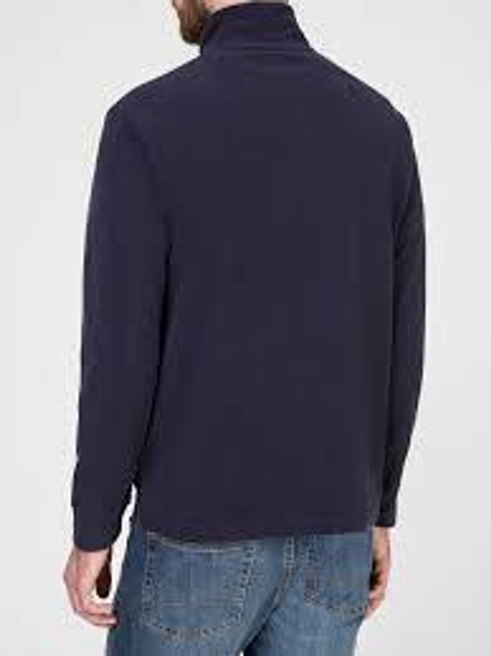 Толстовка на молнии CMP Artic Turtleneck, артикул 3G28037N, цвет BLACK BLUE (N950)