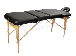 Массажный складной стол Mizomed Premium 3 черный