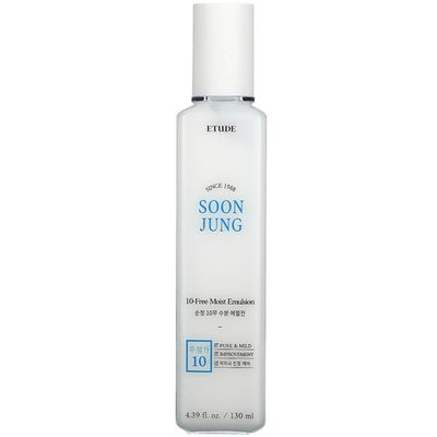 Увлажняющая эмульсия Etude House Soon Jung 10 Free Moist Emulsion 130 мл