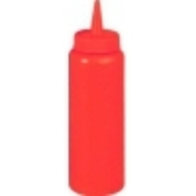 Емкость (диспенсер) для соуса 1000 мл. красная MG (57823)