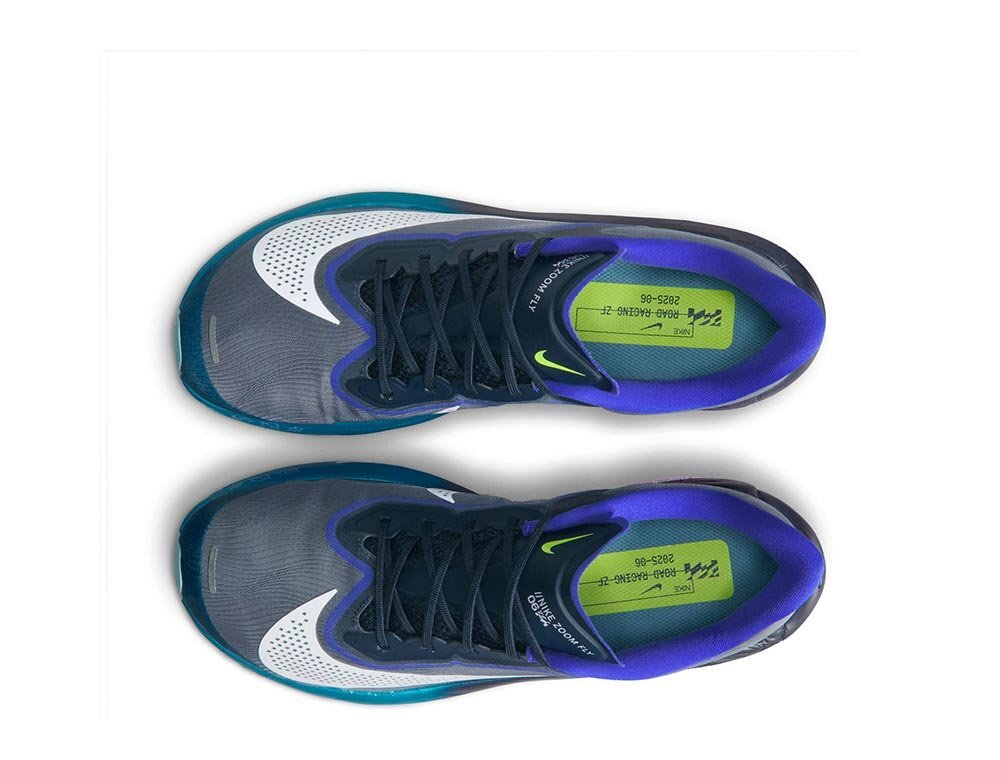 Мужские беговые кроссовки Nike Zoom Fly 6 M Сине-Лаймовый